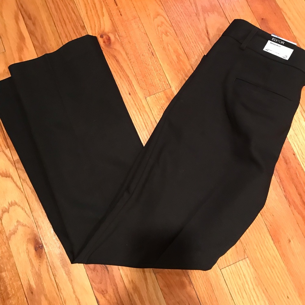 NWT Express Editor black pants 4S